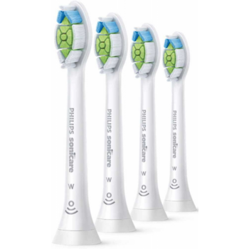 Насадка для зубных щеток Philips Sonicare HX6064/12 W2 Optimal White (упак.:4шт) 2 Series/2 Series Plaque Defense, 3 Series, DiamondClean/Smart, EasyClean, Essence+, FlexCare/Platinum/Platinum Connected/+, For Kids, HealthyWhite/+, PowerUp, ProtectiveClea