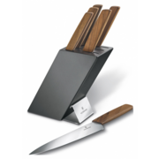 Набор ножей кухон. Victorinox Swiss Modern Cutlery Block (6.7186.6) компл.:6шт дерево карт.коробка