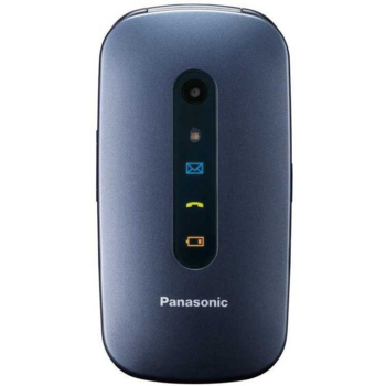 Мобильный телефон Panasonic TU456 синий раскладной 1Sim 2.4" 240x320 0.3Mpix GSM900/1800 microSDHC max32Gb