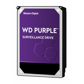 Жесткий диск Western Digital HDD SATA-III 14Tb Purple WD140PURZ, 7200 rpm, 512MB buffer с поддержкой аналитики данных (AI), 1 year