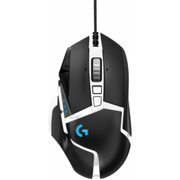 910-005729 Мышь Logitech G502 SE HERO черный/белый лазерная (16000dpi) USB (11but)