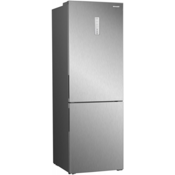 Холодильник Sharp SJ-B340ESIX серебристый металлик (двухкамерный)