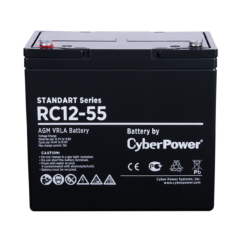 Аккумуляторная батарея SS CyberPower RC 12-55 / 12 В 55 Ач