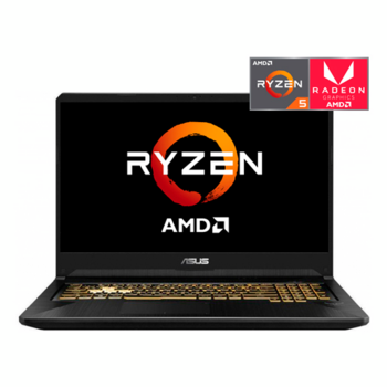 Ноутбук Asus FX705DT [90NR02B1-M03950] Black 17.3" {FHD Ryzen 5 3550H/16Gb/512Gb SSD/GTX1650 4Gb/DOS}