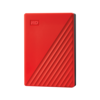 Внешние HDD Внешние HDD/ Portable HDD 4TB WD My Passport (Red), USB 3.2 Gen1, 107x75x19mm, 210g /12 мес./