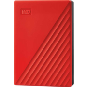 Носитель информации WD Portable HDD 4TB My Passport WDBPKJ0040BRD-WESN 2,5" USB 3.0 red