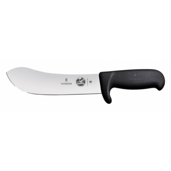 Нож кухонный Victorinox Butchers Safety Nose (5.7403.20L) стальной разделочный лезв.200мм прямая заточка черный блистер