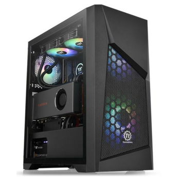 Корпус Thermaltake Commander G32 TG ARGB черный без БП ATX 4x120mm 4x140mm 1x200mm 2xUSB2.0 1xUSB3.0 audio bott PSU