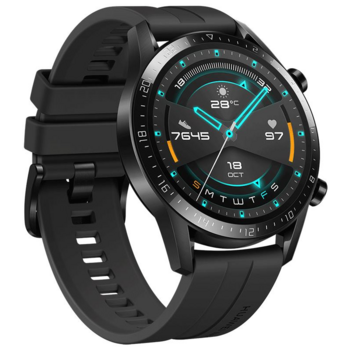 Смарт-часы Huawei Watch GT 2 Latona-B19S 1.39" AMOLED черный (55024335)