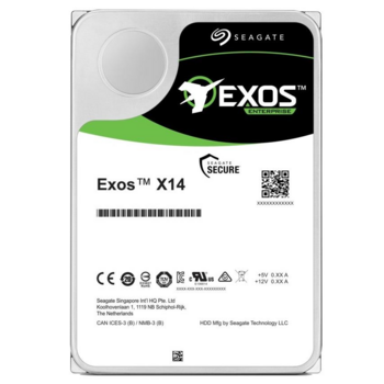 Жесткий диск 10TB Seagate Exos X14 (ST10000NM0478) {SATA 6Gb/s, 7200 rpm, 256mb buffer, 3.5"}