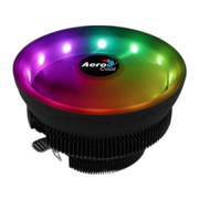 Кулер для процессора Aerocool Core Plus 110W / ARGB / PWM / Intel 115*/775/AMD / Clip