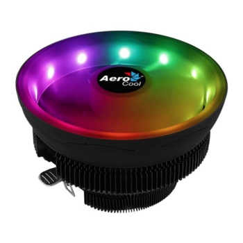 Кулер для процессора Aerocool Core Plus 110W / ARGB / PWM / Intel 115*/775/1200/1700 AMD / Clip