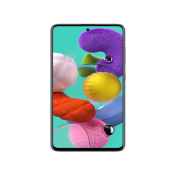 Смартфон Samsung SM-A515F Galaxy A51 64Gb 4Gb черный моноблок 3G 4G 2Sim 6.5" 1080x2400 Android 10 48Mpix 802.11 a/b/g/n/ac NFC GPS GSM900/1800 GSM1900 TouchSc MP3 microSD max512Gb