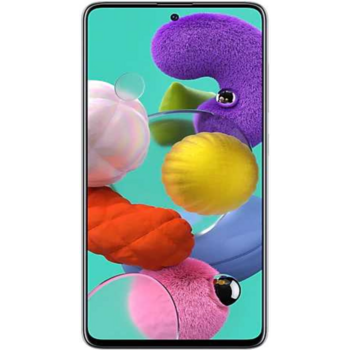 Смартфон Samsung SM-A515F Galaxy A51 64Gb 4Gb белый моноблок 3G 4G 2Sim 6.5" 1080x2400 Android 10 48Mpix 802.11 a/b/g/n/ac NFC GPS GSM900/1800 GSM1900 TouchSc MP3 microSD max512Gb