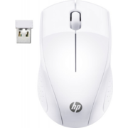 Мышь HP Wireless 220 белый оптическая (1200dpi) беспроводная USB для ноутбука (2but)