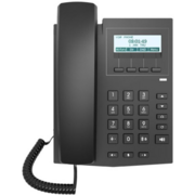 Fanvil IP телефон, 2xEthernet 10/100, LCD 128x48, 2 аккаунта SIP, G722, Opus, Ipv-6, порт для гарнитуры, книга на 1000 записей,блок питания