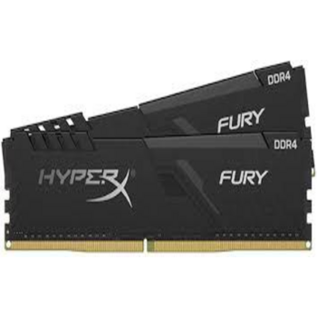 Модуль памяти Kingston DDR4 DIMM 64GB Kit 2x32Gb HX426C16FB3K2/64 PC4-21300, 2666MHz, CL16, HyperX Fury