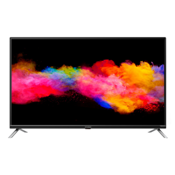 Телевизор LED Hyundai 43" H-LED43EU7008 Android TV черный 4K Ultra HD 60Hz DVB-T2 DVB-C DVB-S2 WiFi Smart TV (RUS)