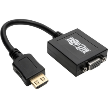 Адаптер аудио-видео Tripplite P131-06N HDMI (m)/VGA (f) 0.15м. феррит.кольца черный