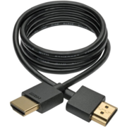 Кабель аудио-видео Tripplite HDMI (m)/HDMI (m) 0.9м. Позолоченные контакты черный (P569-003-SLIM)