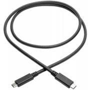 Кабель Tripplite U420-003-G2-5A USB Type-C (m)-USB Type-C (m) 0.9м черный