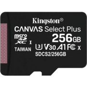 Карта памяти Micro SecureDigital 256Gb Kingston SDCS2/256GBSP {MicroSDXC Class 10 UHS-I}