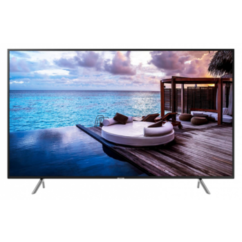 Панель Samsung 43" HG43EJ690 черный LED 16:9 DVI HDMI M/M TV глянцевая Pivot 300cd 178гр/178гр 3840x2160 D-Sub UHD USB 9.6кг (RUS)