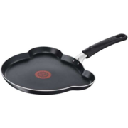 Сковорода блинная Tefal Panda B3781072 круглая 22см ручка несъемная (без крышки) черный (2100105149)