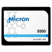 Твердотельный накопитель Micron 5300MAX 3.84TB SATA 2.5" 3D TLC R540/W520MB/s MTTF 3М 95000/34000 IOPS 24528TBW SSD Enterprise Solid State Drive, 1 year OEM