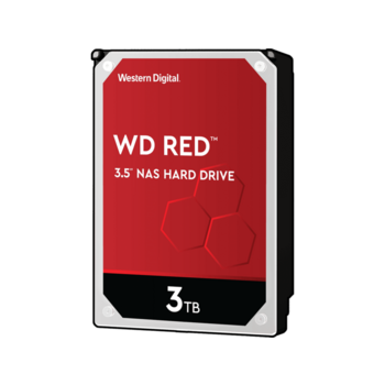 Жесткий диск Western Digital HDD SATA-III 3000Gb Red for NAS WD30EFAX, 5400RPM, 256MB buffer, 1 year