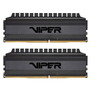 Модуль памяти PATRIOT Viper 4 Blackout Gaming DDR4 Общий объём памяти 16Гб Module capacity 8Гб Количество 2 3200 МГц Множитель частоты шины 16 1.35 В черный PVB416G320C6K