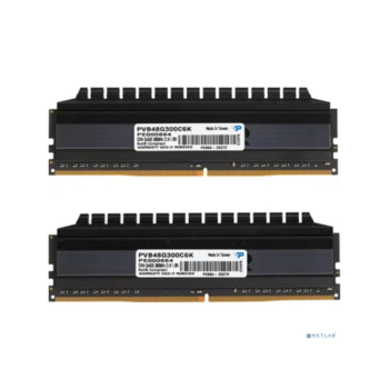 Память DDR4 2x4Gb 3000MHz Patriot PVB48G300C6K RTL PC4-24000 CL16 DIMM 288-pin 1.35В dual rank