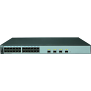 Коммутатор 24GE 4SFP S1720-28GWR-PWR-4P HUAWEI Коммутатор Huawei S1720-28GWR-PWR-4P (19" 1U; 24xGE PoE+RJ45, 4xGE SFP; F/S: 42Mpps/68Gbps; MAC:16k; Управление:L2,full; Route: IPv4/IPv6 static route, IGMP snoop; Надежность: STP, RSTP, MSTP; VLAN (до 4k), L