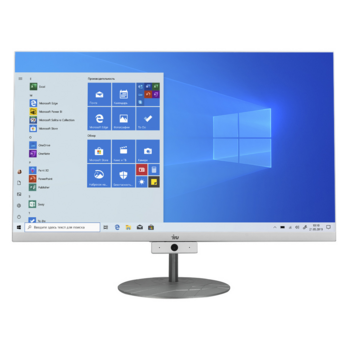 Моноблок IRU Office J2332 23.8" Full HD A8 9600 (3.1)/8Gb/SSD240Gb/R7/Windows 10 Home Single Language 64/GbitEth/WiFi/BT/120W/Cam/белый 1920x1080