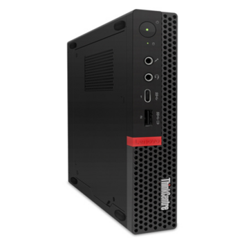 ПК Lenovo ThinkCentre Tiny M720q slim i7 8700T (2.4)/16Gb/500Gb 7.2k/noOS/черный