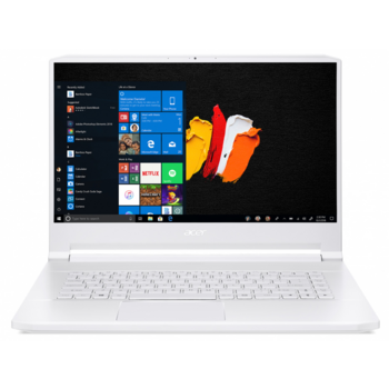 Ноутбук Acer ConceptD 7 Pro CN715-71P-79QK Core i7 9750H/32Gb/SSD512Gb+512Gb/nVidia Quadro RTX 3000 6Gb/15.6"/IPS/UHD (3840x2160)/Windows 10 Professional 64/white/WiFi/BT/Cam/5500mAh