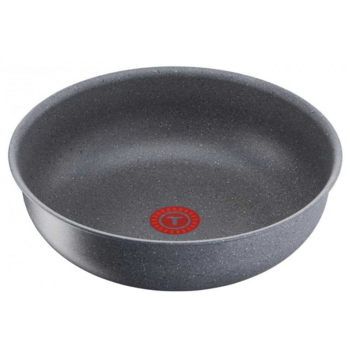 Сковорода ВОК (WOK) Tefal Ingenio Mineralia Force L6827772 круглая 26см (без крышки) серый (2100114701)