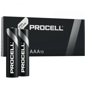 Батарея Duracell Procell LR03-10BL MN2400 AAA (10шт)