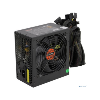 Exegate EX280577RUS Блок питания 500W Exegate , RTL, 80+Bronze 500PPH, ATX, black, APFC, 12cm, 24p, (4+4)p, 5*SATA, 3*IDE