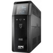 Источник бесперебойного питания Back-UPS Pro BR 1200VA, синусоида, 960 Вт, ЖК-интерфейс, автоматическое регулирование напряжения, защита от перенапряжения Ethernet Base-T RJ45, подключение через USB, зарядное устройство USB 3A, резервный аккумулятор 6 роз