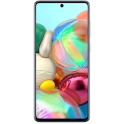 Смартфон Samsung SM-A715F Galaxy A71 128Gb 6Gb голубой моноблок 3G 4G 2Sim 6.7" 1080x2400 Android 10 64Mpix 802.11 a/b/g/n/ac NFC GPS GSM900/1800 GSM1900 TouchSc MP3 microSD max512Gb