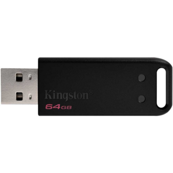 Флеш Диск Kingston 64Gb DataTraveler DT 20 DT20/64GB USB2.0 черный