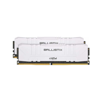 Модуль памяти CRUCIAL Ballistix Gaming DDR4 Общий объём памяти 32Гб Module capacity 16Гб Количество 2 3000 МГц Множитель частоты шины 15 1.35 В белый BL2K16G30C15U4W