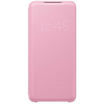 Чехол (флип-кейс) Samsung для Samsung Galaxy S20 Smart LED View Cover розовый (EF-NG980PPEGRU)