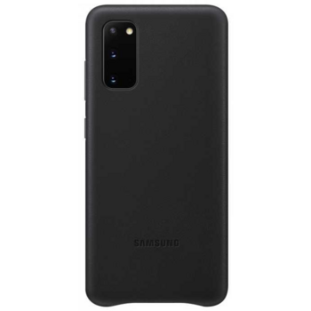Чехол (клип-кейс) Samsung для Samsung Galaxy S20 Leather Cover черный (EF-VG980LBEGRU)