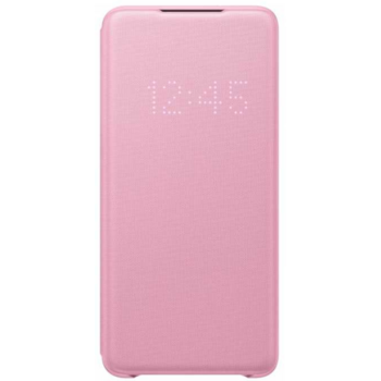 Чехол (флип-кейс) Samsung для Samsung Galaxy S20+ Smart LED View Cover розовый (EF-NG985PPEGRU)