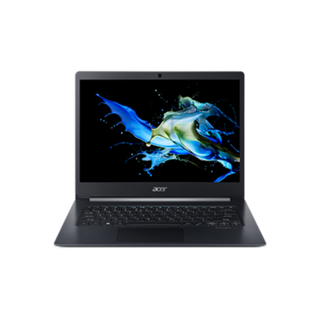 Ноутбук ACER TravelMate X5 TMX514-51-50BN, 14" FHD (19201080) IPS, i5-8265U, 8 GB DDR4, 256GB PCIe NVMe SSD, UHD Graphics 620, WiFi, BT, HD Camera, FPR, 2cell, 45W, Win 10 Pro, 3 CI, Black, 0.98kg