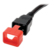 Разъем Tripplite PLC19RD Plug-Lock Inserts (C20 power cord to C19 outlet) Red 100pack