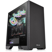 Корпус Thermaltake S300 TG черный без БП ATX 6x120mm 6x140mm 3x200mm 2xUSB2.0 1xUSB3.0 audio bott PSU