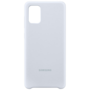 Чехол (клип-кейс) Samsung для Samsung Galaxy A71 Silicone Cover серебристый (EF-PA715TSEGRU)